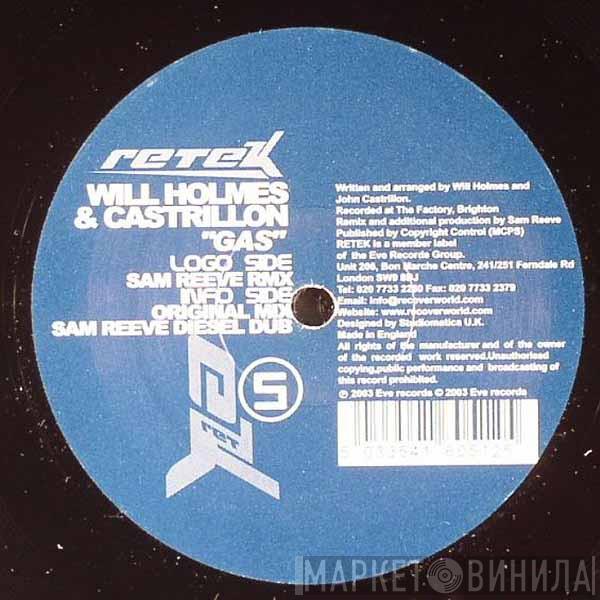 Will Holmes, John Castrillon - Gas
