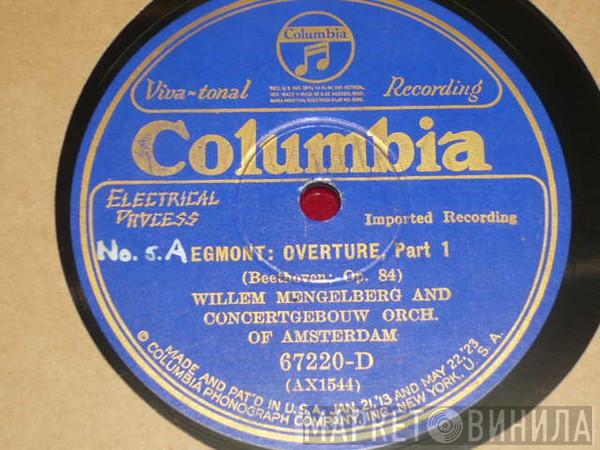 , Willem Mengelberg , Concertgebouworkest  Ludwig van Beethoven  - Egmont: Overture