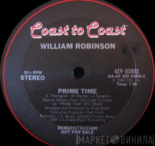  William Robinson  - Prime Time