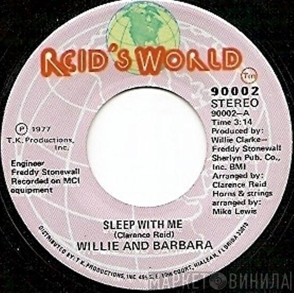 Willie Mallory, Barbara Jones  - Sleep With Me / I Wanna Do You