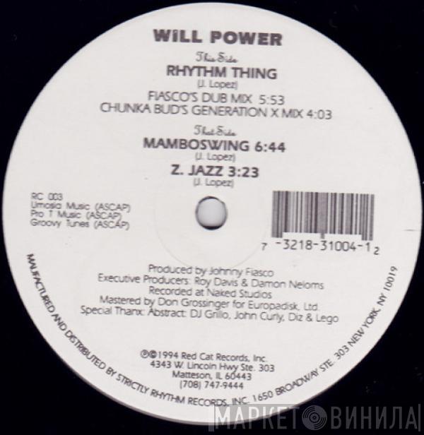 Willpower - Rhythm Thing