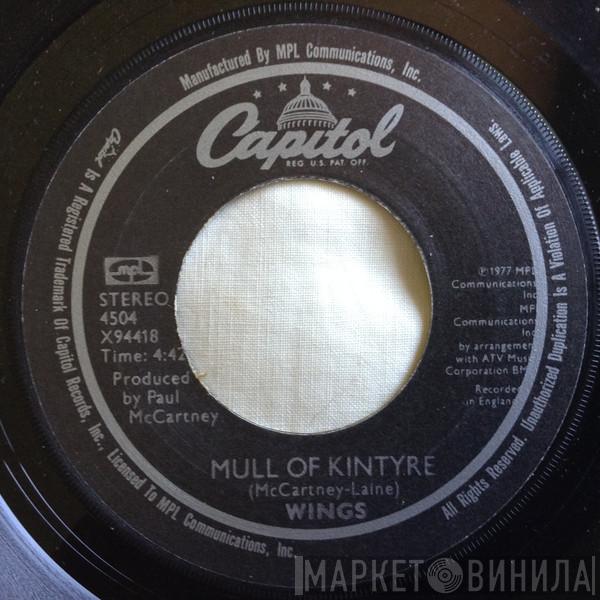  Wings   - Mull Of Kintyre / Girls' School