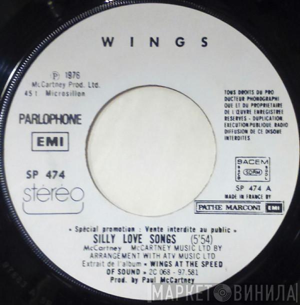  Wings   - Silly Love Songs / Cook Of The House