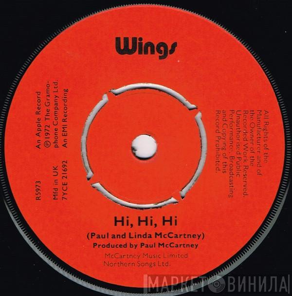 Wings  - Hi, Hi, Hi / C Moon