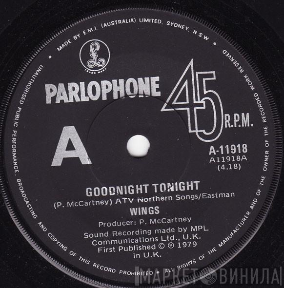 Wings  - Goodnight Tonight