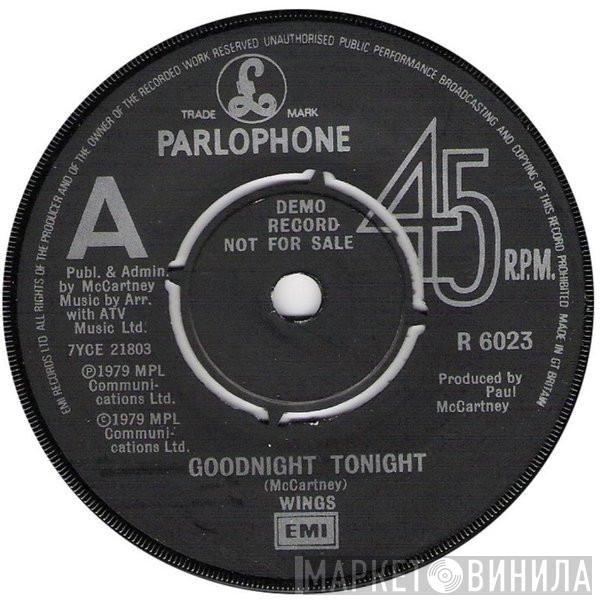 Wings  - Goodnight Tonight