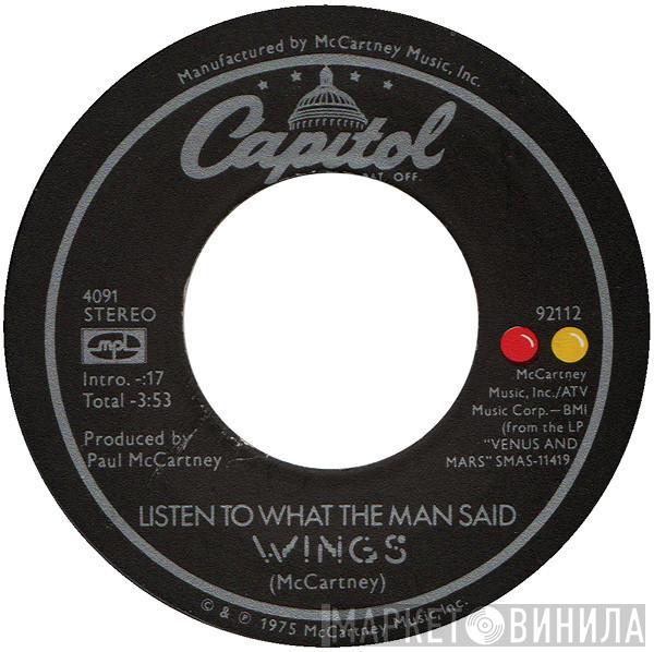  Wings   - Listen To What The Man Said