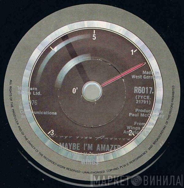 Wings  - Maybe I'm Amazed