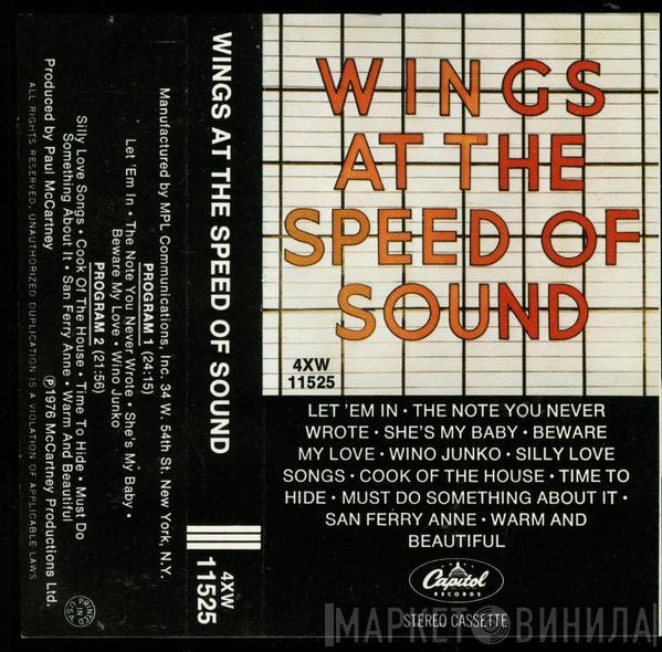  Wings   - Wings At The Speed Of Sound