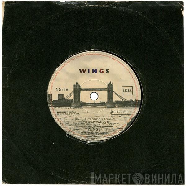 Wings  - With A Little Luck = Con Un Poco De Suerte