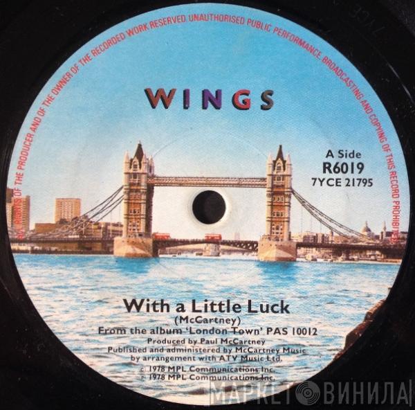 Wings  - With A Little Luck