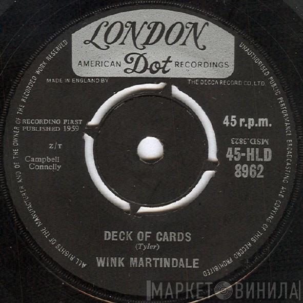 Wink Martindale  - Deck Of Cards / Now You Know How It Feels