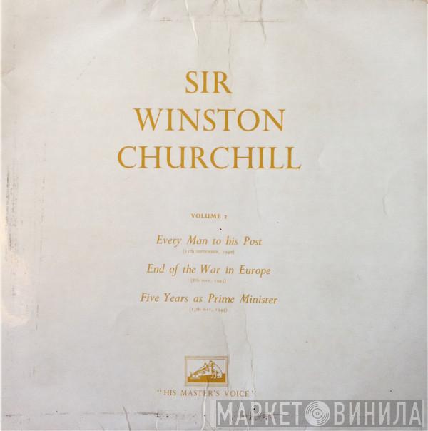 Winston Churchill - A Selection From His Famous Wartime Speeches - Volumes 1 & 2
