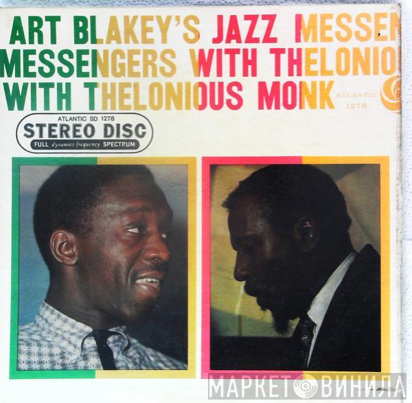 With Art Blakey & The Jazz Messengers  Thelonious Monk  - Art Blakey's Jazz Messengers With Thelonious Monk