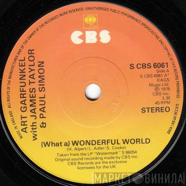 With Art Garfunkel & James Taylor   Paul Simon  - (What A) Wonderful World