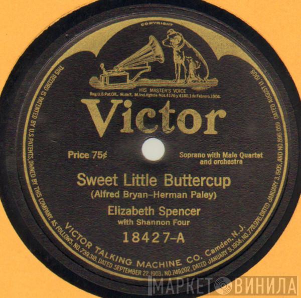 With Elizabeth Spencer / Shannon Four  Peerless Quartette  - Sweet Little Buttercup / Homeward Bound