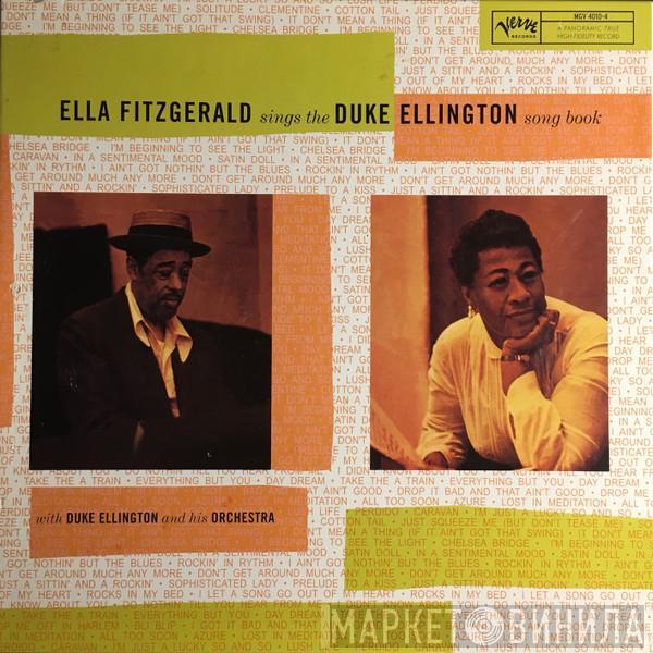 With Ella Fitzgerald  Duke Ellington And His Orchestra  - Ella Fitzgerald Sings The Duke Ellington Song Book