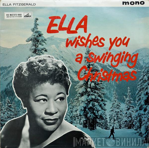 With Ella Fitzgerald  Frank De Vol And His Orchestra  - Ella Wishes You A Swinging Christmas