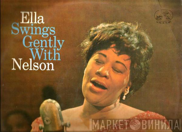 With Ella Fitzgerald  Nelson Riddle And His Orchestra  - Ella Swings Gently With Nelson