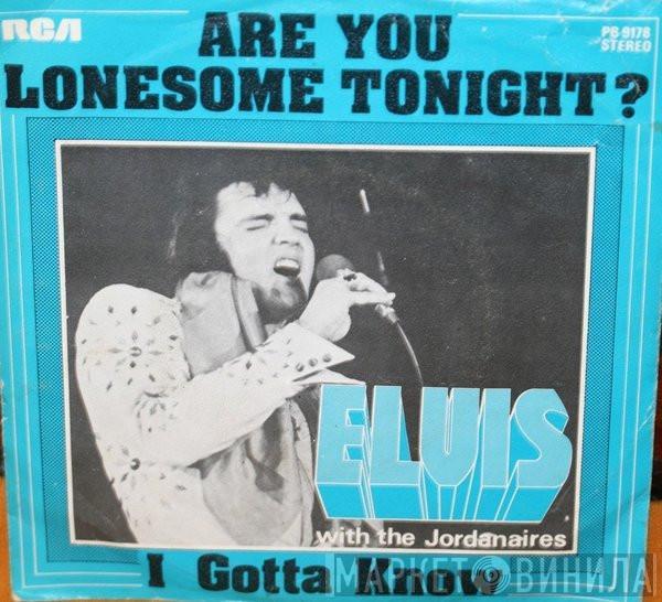 With Elvis Presley  The Jordanaires  - Are You Lonesome Tonight?