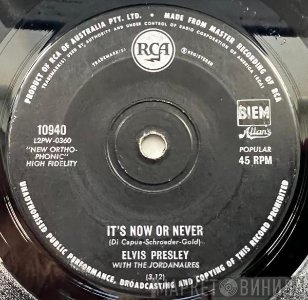 With Elvis Presley  The Jordanaires  - It's Now Or Never