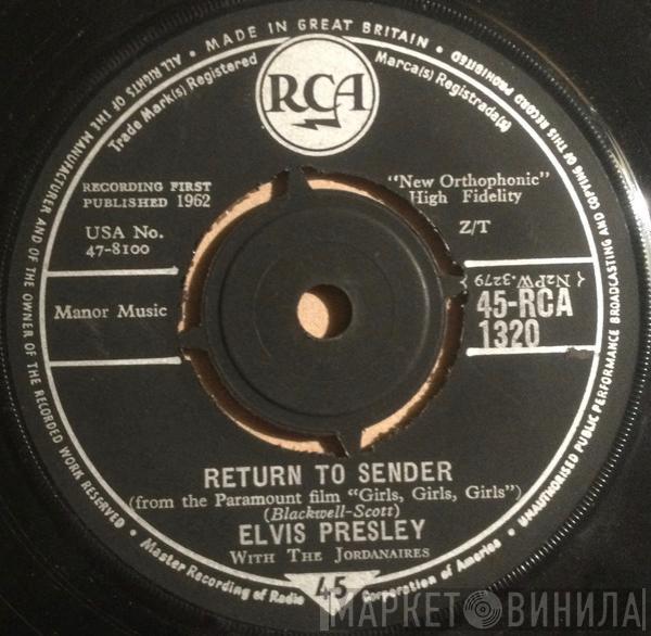 With Elvis Presley  The Jordanaires  - Return To Sender