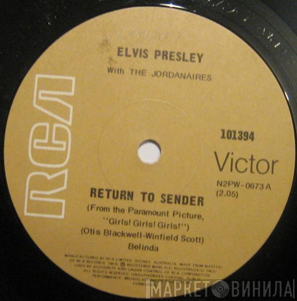 With Elvis Presley  The Jordanaires  - Return To Sender