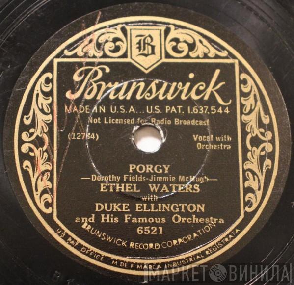 With Ethel Waters / Duke Ellington And His Orchestra With Cecil Mack Choir  Ethel Waters  - Porgy / St. Louis Blues