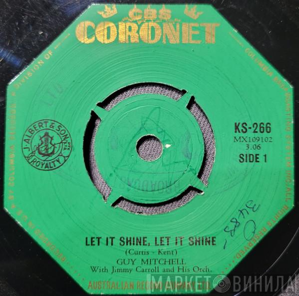 With Guy Mitchell  Jimmy Carroll And His Orchestra  - Let It Shine, Let It Shine / Butterfly Doll