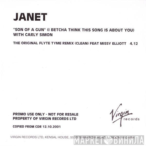 With Janet Jackson  Carly Simon  - Son Of A Gun (I Betcha Think This Song Is About You)