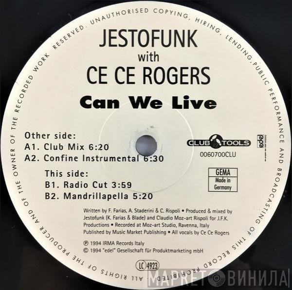 With Jestofunk  Ce Ce Rogers  - Can We Live