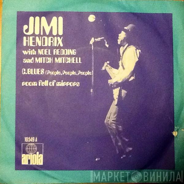 With Jimi Hendrix And Noel Redding  Mitch Mitchell  - Room Full Of Mirrors / C # Blues
