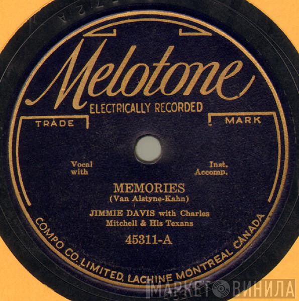 With Jimmie Davis  Charles Mitchell And His Texans  - Memories / I'm Wondering Now