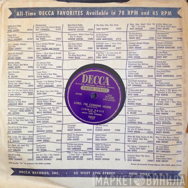 With Jimmie Davis  The Anita Kerr Singers  - Lord, I'm Coming Home / When I Prayed Last Night