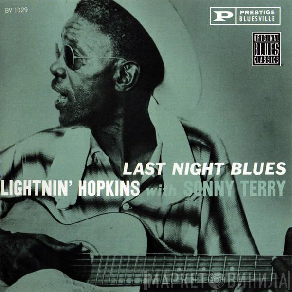 With Lightnin' Hopkins  Sonny Terry  - Last Night Blues