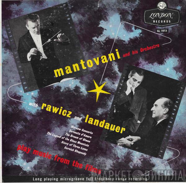 With Mantovani And His Orchestra  Rawicz & Landauer  - Music From The Films