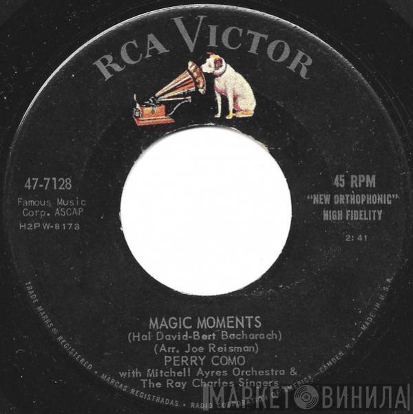 With Perry Como & Mitchell Ayres And His Orchestra  The Ray Charles Singers  - Magic Moments / Catch A Falling Star