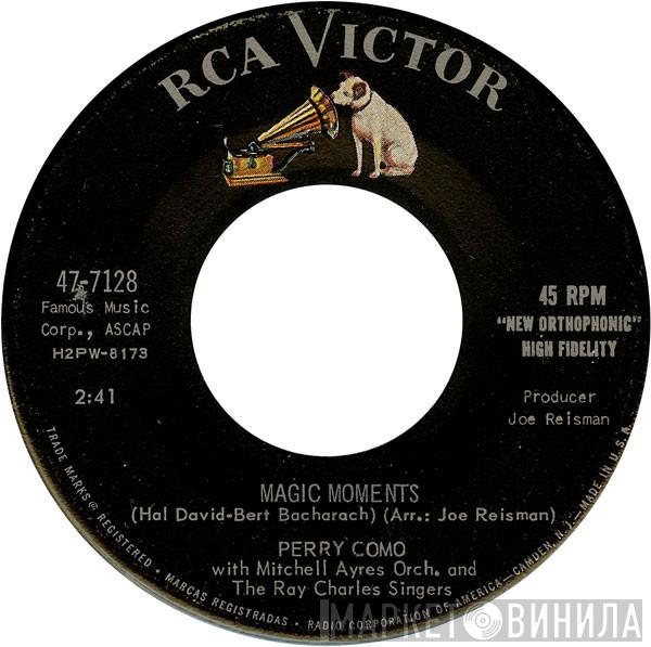 With Perry Como And Mitchell Ayres And His Orchestra  The Ray Charles Singers  - Magic Moments / Catch A Falling Star