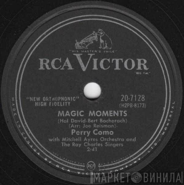 With Perry Como And Mitchell Ayres And His Orchestra  The Ray Charles Singers  - Magic Moments / Catch A Falling Star