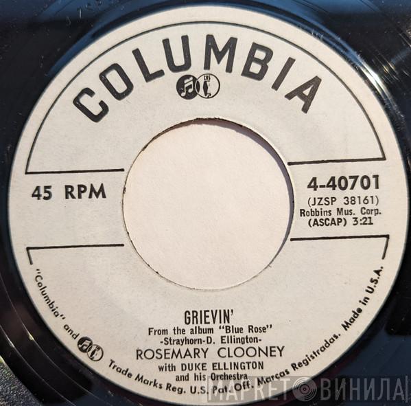 With Rosemary Clooney  Duke Ellington And His Orchestra  - Grievin' / Sophisticated Lady