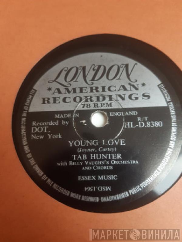 With Tab Hunter And Billy Vaughn And His Orchestra  The Billy Vaughn Singers  - Young Love / Red Sails In The Sunset