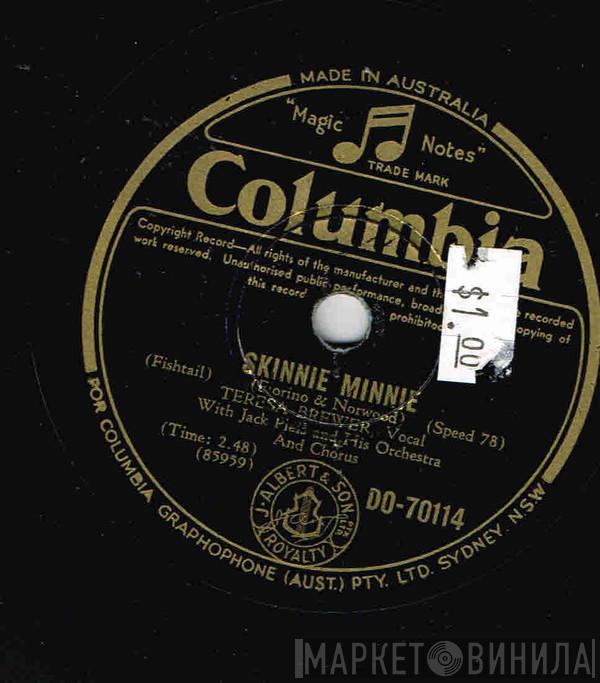 With Teresa Brewer  Jack Pleis And His Orchestra  - Skinnie Minnie (Fish Tail) / I Had Someone Else Before I Had You (And I'll Have Someone After You're Gone)