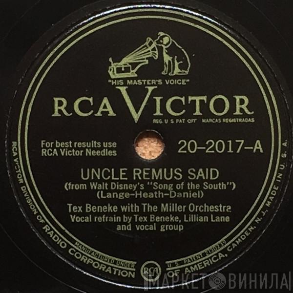 With Tex Beneke  The Glenn Miller Orchestra  - Uncle Remus Said / Anybody's Love Song