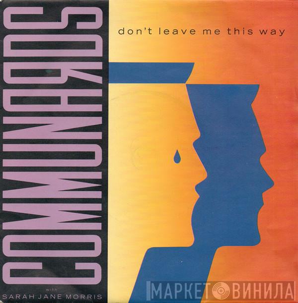 With The Communards  Sarah Jane Morris  - Don't Leave Me This Way