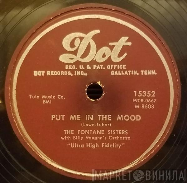 With The Fontane Sisters  Billy Vaughn And His Orchestra  - Put Me In The Mood / Most Of All