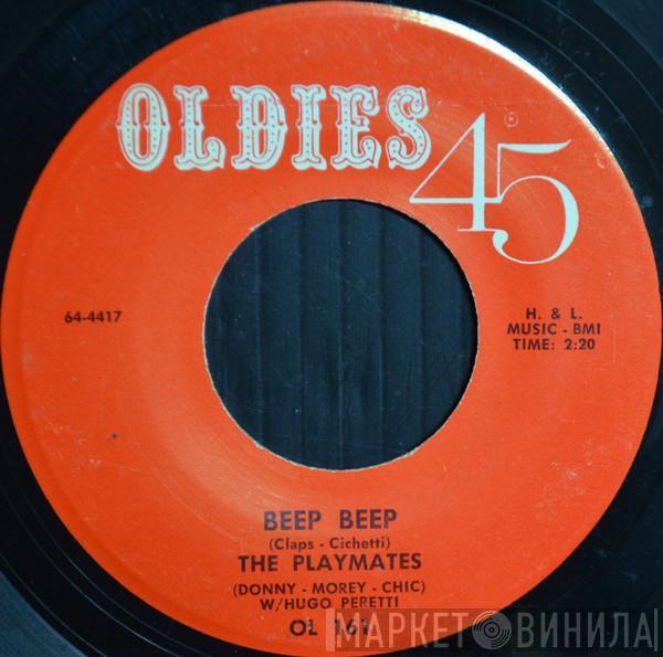With The Playmates  The Hugo Peretti Orchestra  - Beep Beep / Your Love