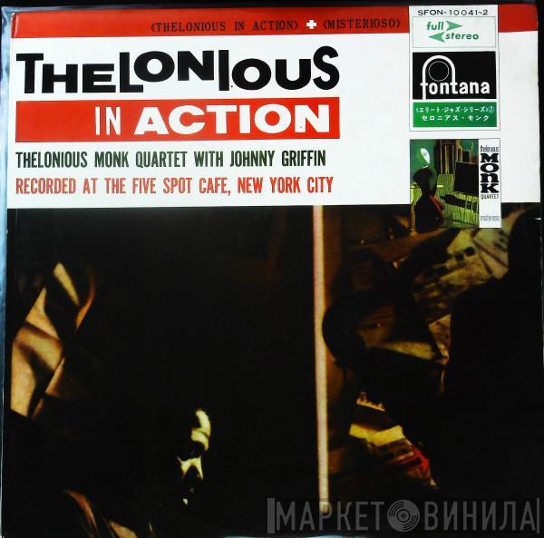 With The Thelonious Monk Quartet  Johnny Griffin  - Thelonious In Action Misterioso