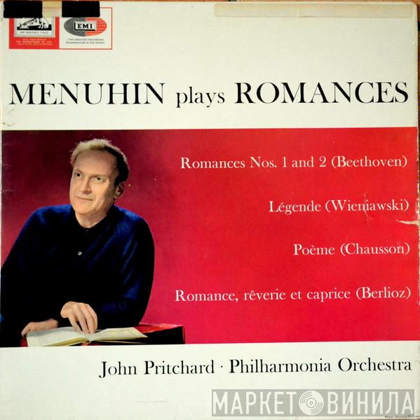 With Yehudi Menuhin Conducted By Philharmonia Orchestra  John Pritchard  - Menuhin Plays Romances