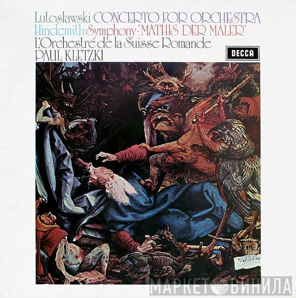 Witold Lutoslawski, Paul Hindemith, L'Orchestre De La Suisse Romande, Paul Kletzki - Concerto For Orchestra / Symphony 'Mathis Der Maler'