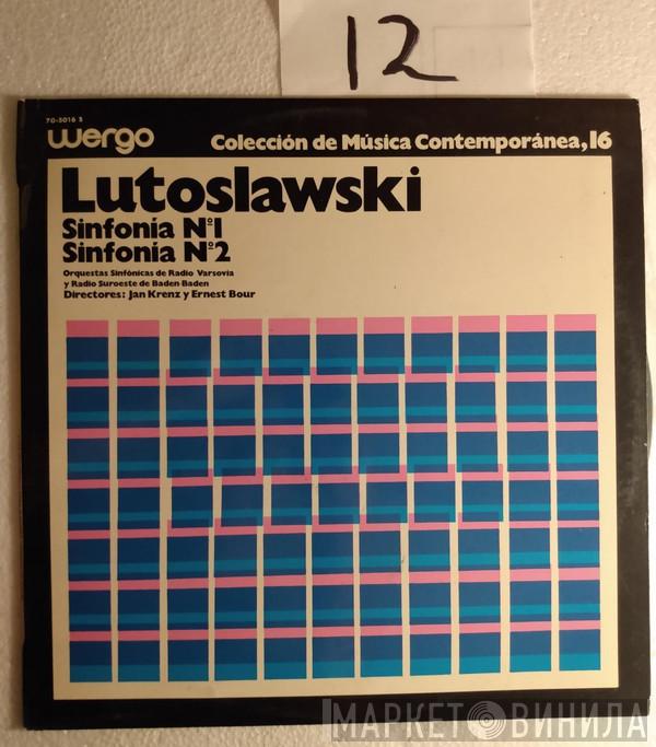  Witold Lutoslawski  - Sinfonía Nº1 / Sinfonía Nº2